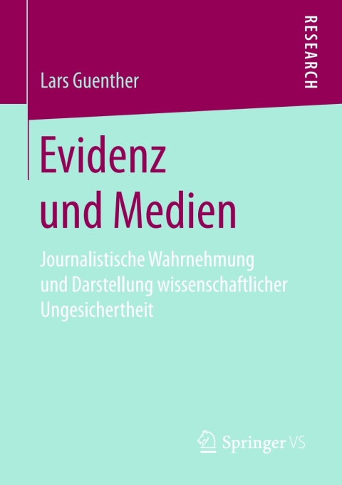 Cover image for book Evidenz und Medien