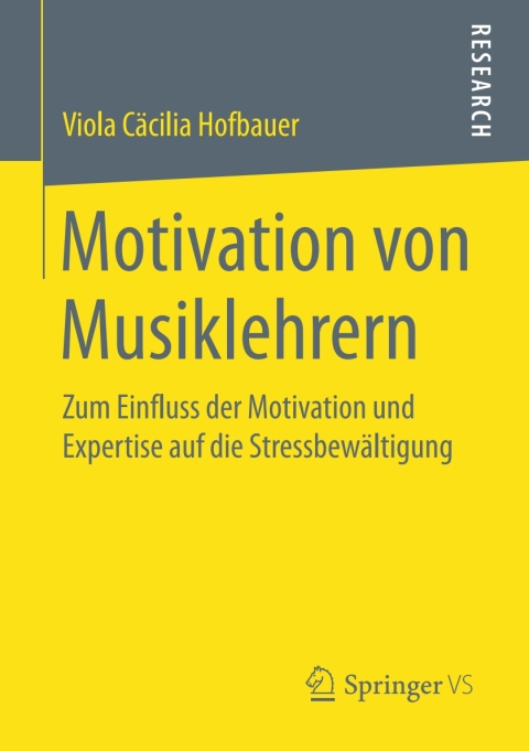Cover image for book Motivation von Musiklehrern