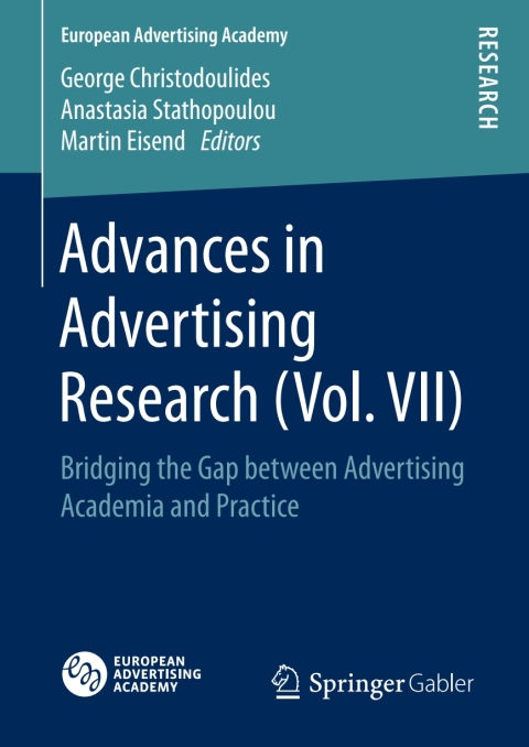 Cover image for book Advances in Advertising Research (Vol. VII)