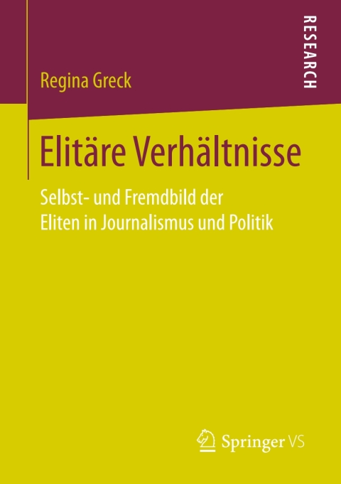 Cover image for book Elitäre Verhältnisse