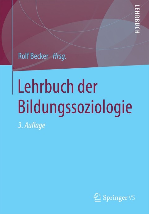 Cover image for book Lehrbuch der Bildungssoziologie