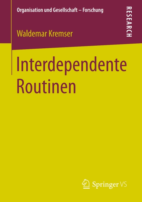 Cover image for book Interdependente Routinen