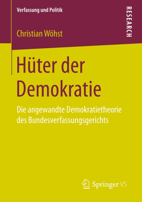 Cover image for book Hüter der Demokratie