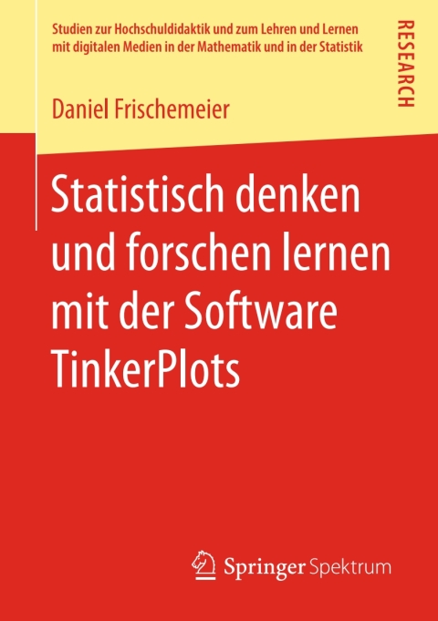 Cover image for book Statistisch denken und forschen lernen mit der Software TinkerPlots