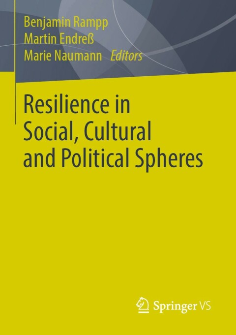 Cover image for book Resilience in Social, Cultural and Political Spheres