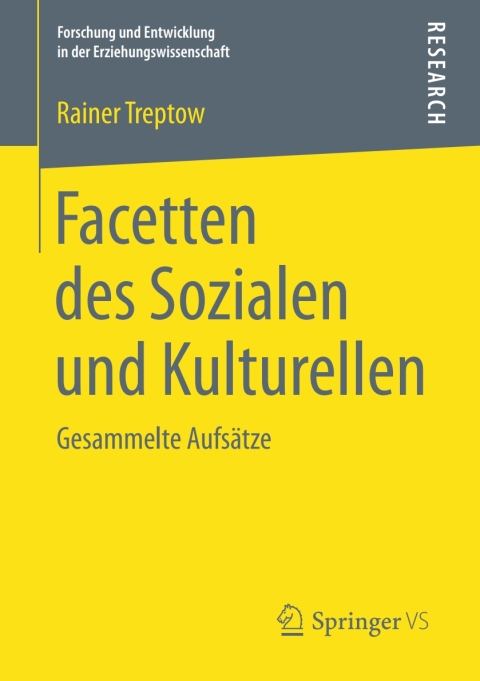 Cover image for book Facetten des Sozialen und Kulturellen