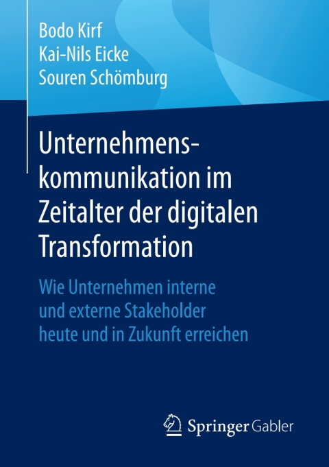 Cover image for book Unternehmenskommunikation im Zeitalter der digitalen Transformation