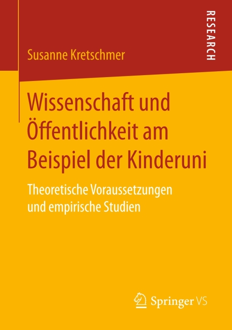Cover image for book Wissenschaft und Öffentlichkeit am Beispiel der Kinderuni