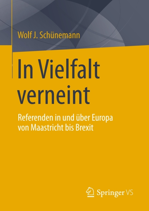 Cover image for book In Vielfalt verneint