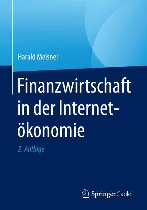 Cover image for book Finanzwirtschaft in der Internetökonomie