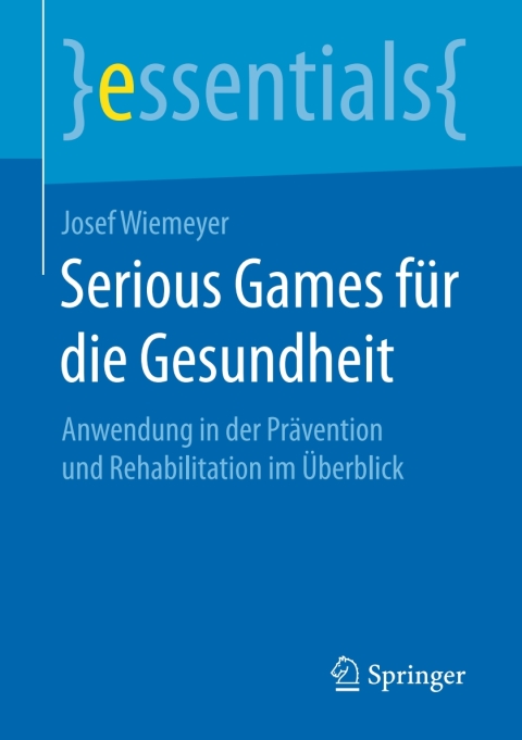 Cover image for book Serious Games für die Gesundheit