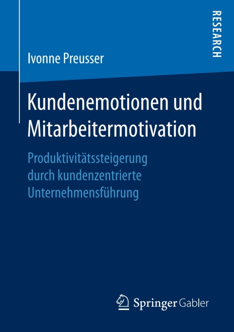 Cover image for book Kundenemotionen und Mitarbeitermotivation