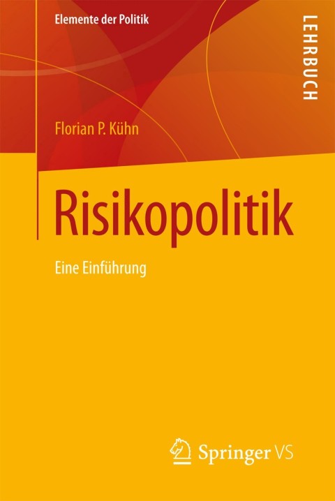 Cover image for book Risikopolitik