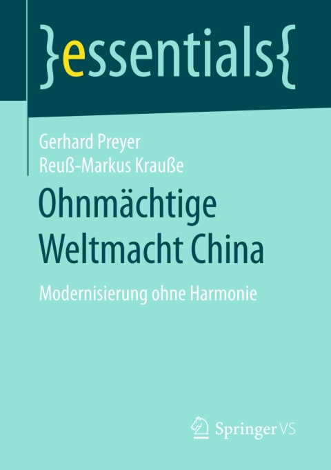 Cover image for book Ohnmächtige Weltmacht China