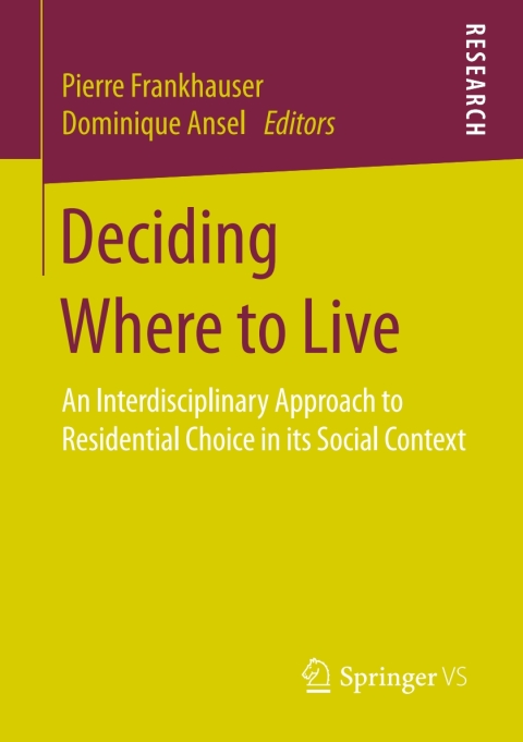 Cover image for book Deciding Where to Live