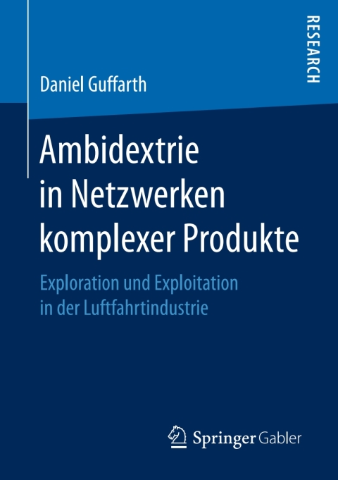 Cover image for book Ambidextrie in Netzwerken komplexer Produkte