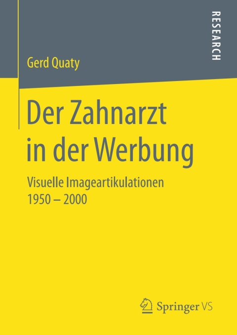 Cover image for book Der Zahnarzt in der Werbung