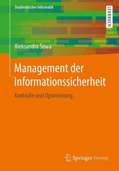 Cover image for book Management der Informationssicherheit
