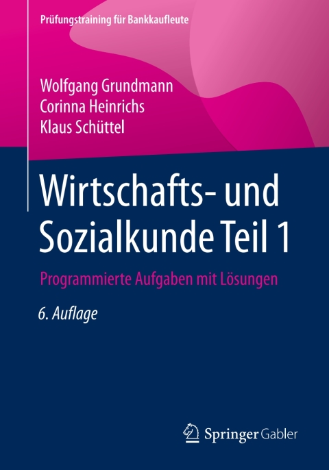 Cover image for book Wirtschafts- und Sozialkunde Teil 1