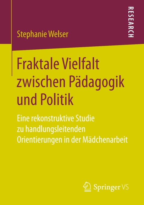Cover image for book Fraktale Vielfalt zwischen Pädagogik und Politik