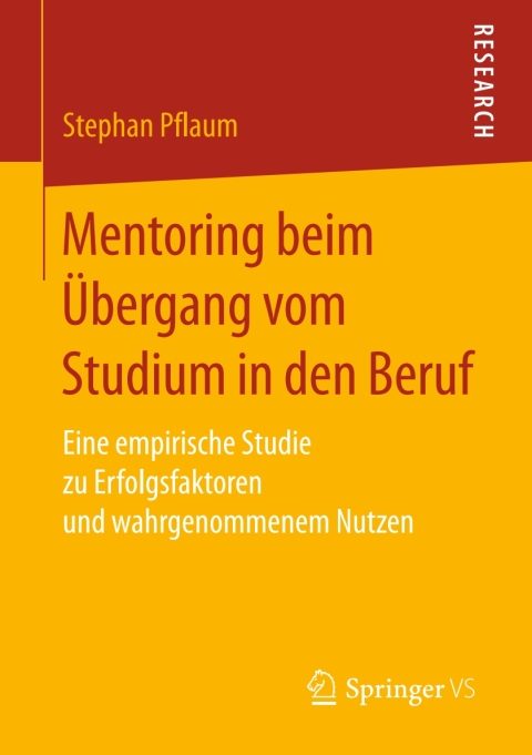 Cover image for book Mentoring beim Übergang vom Studium in den Beruf