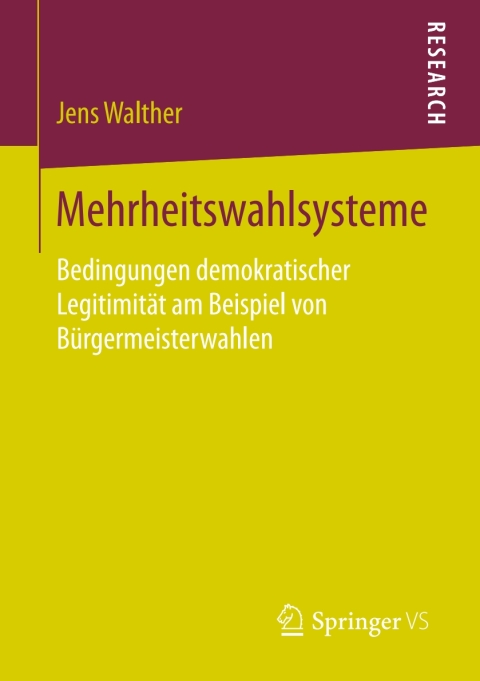 Cover image for book Mehrheitswahlsysteme