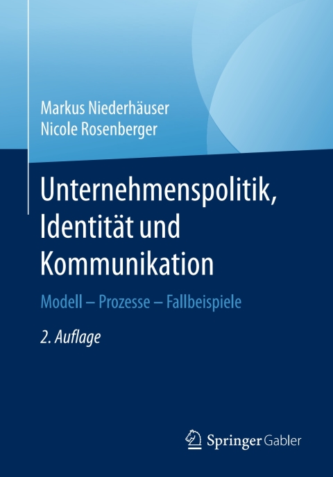 Cover image for book Unternehmenspolitik, Identität und Kommunikation