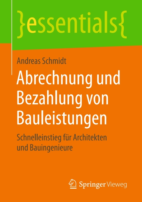 Abrechnung und Bezahlung von Bauleistungen 