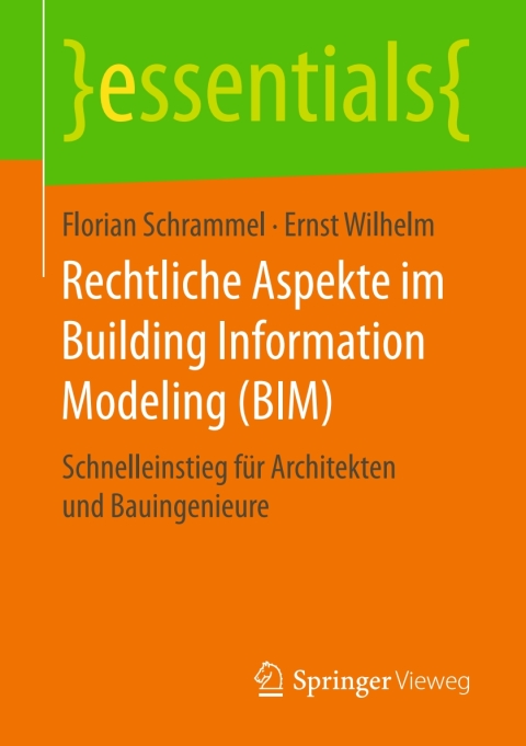 Cover image for book Rechtliche Aspekte im Building Information Modeling (BIM)