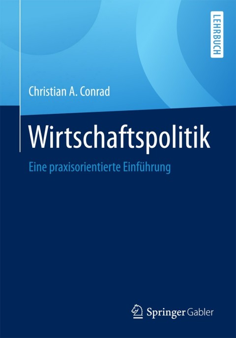 Cover image for book Wirtschaftspolitik