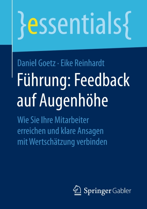 Cover image for book Führung: Feedback auf Augenhöhe