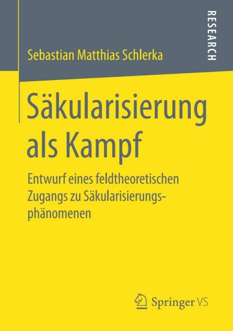 Cover image for book Säkularisierung als Kampf