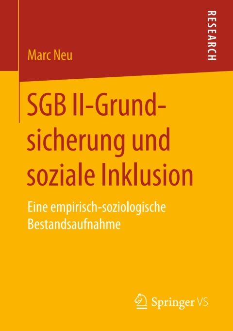 Cover image for book SGB II-Grundsicherung und soziale Inklusion