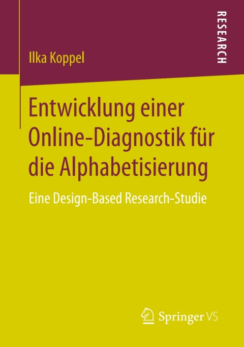 Cover image for book Entwicklung einer Online-Diagnostik für die Alphabetisierung