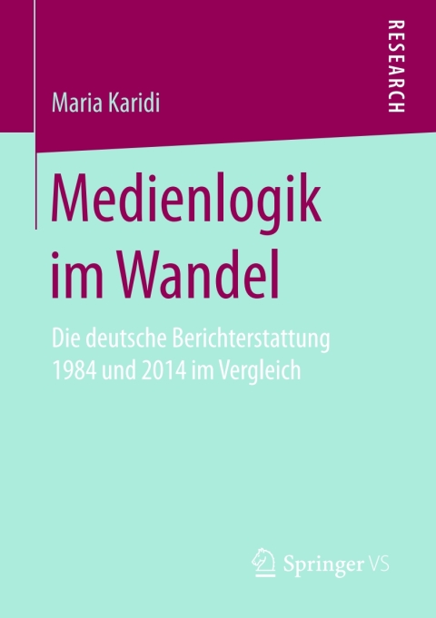 Cover image for book Medienlogik im Wandel
