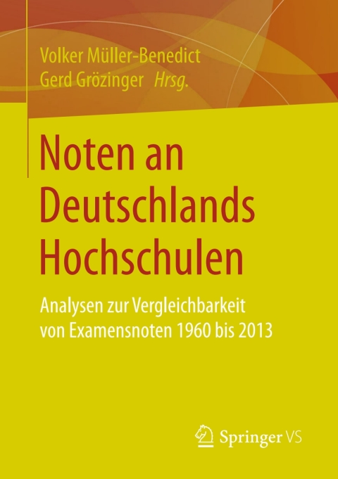 Cover image for book Noten an Deutschlands Hochschulen