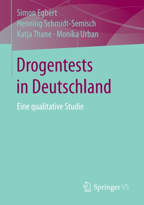 Cover image for book Drogentests in Deutschland
