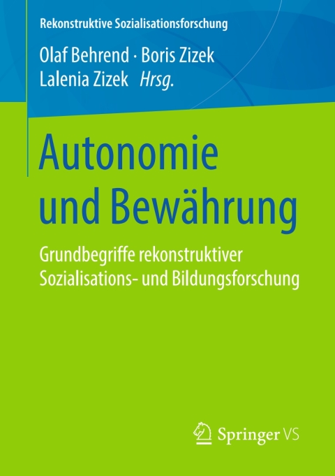Cover image for book Autonomie und Bewährung