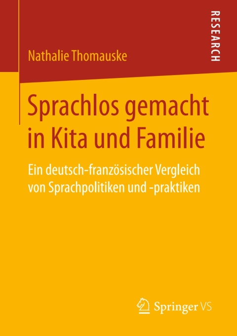 Cover image for book Sprachlos gemacht in Kita und Familie