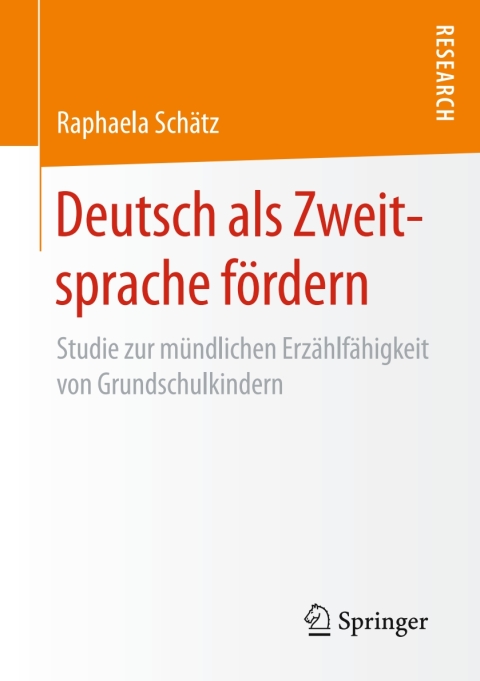Cover image for book Deutsch als Zweitsprache fördern