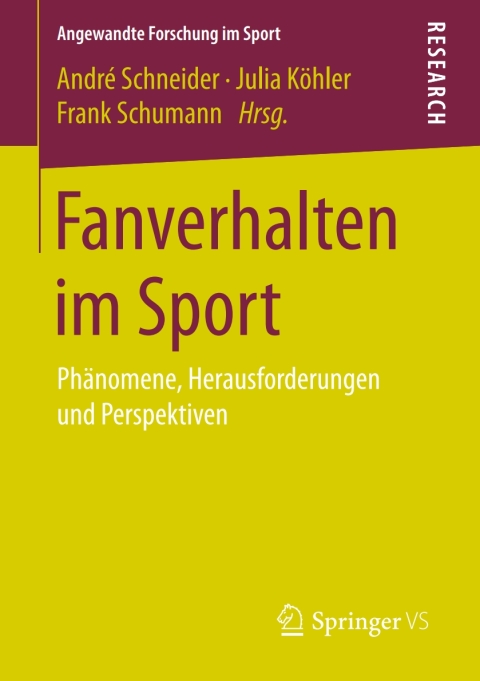 Cover image for book Fanverhalten im Sport
