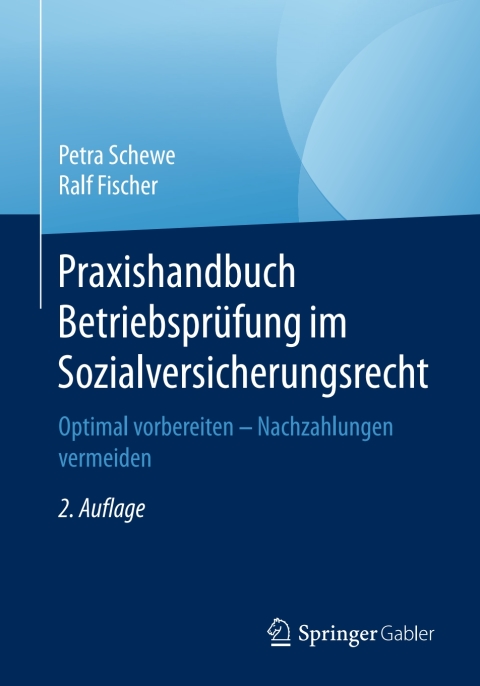 Cover image for book Praxishandbuch Betriebsprüfung im Sozialversicherungsrecht