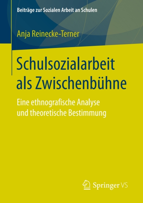 Cover image for book Schulsozialarbeit als Zwischenbühne