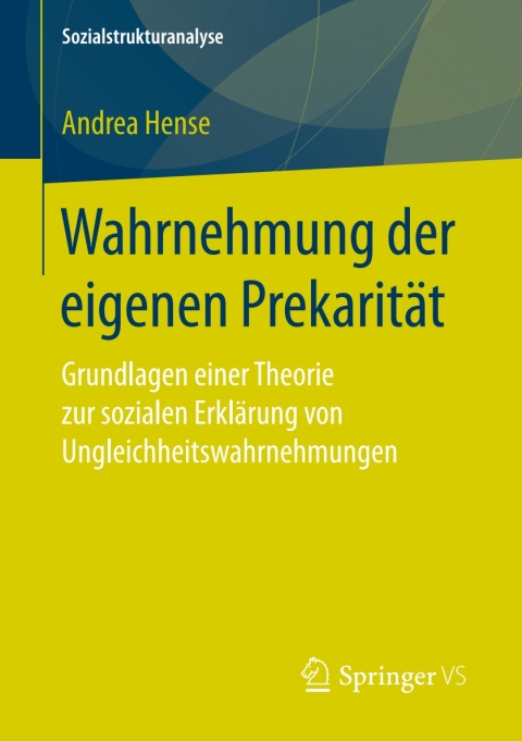 Cover image for book Wahrnehmung der eigenen Prekarität