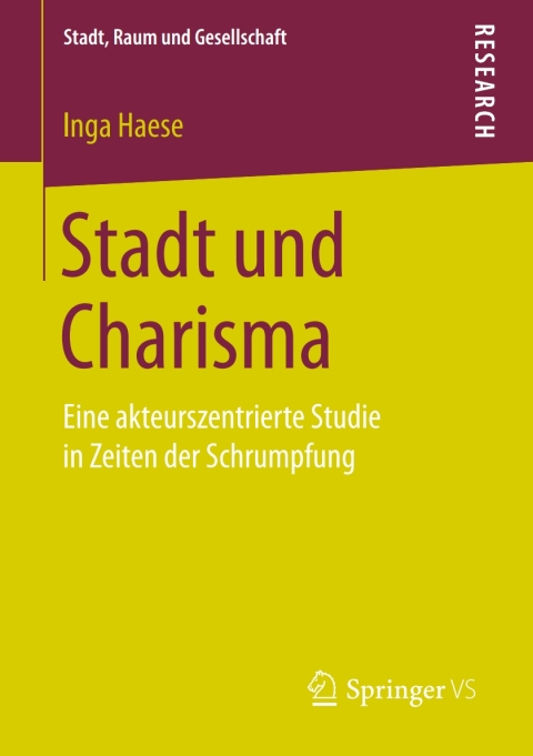 Cover image for book Stadt und Charisma