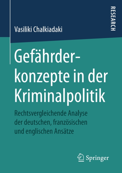 Cover image for book Gefährderkonzepte in der Kriminalpolitik