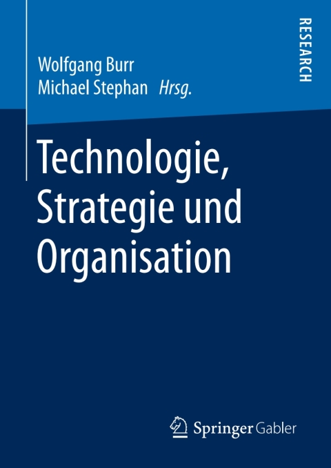 Cover image for book Technologie, Strategie und Organisation