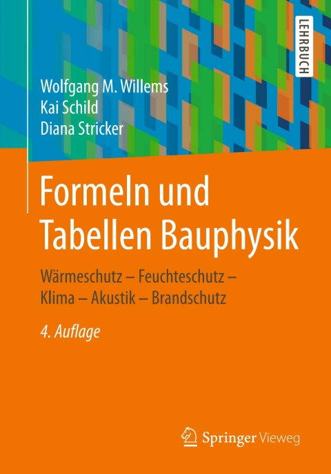 Cover image for book Formeln und Tabellen Bauphysik