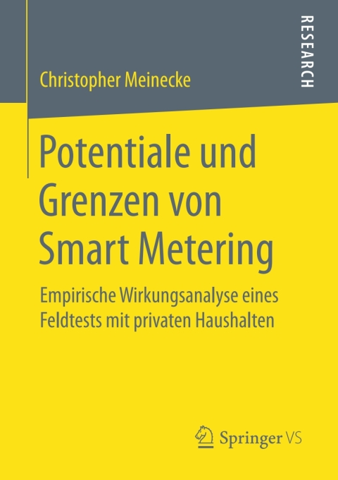 Cover image for book Potentiale und Grenzen von Smart Metering