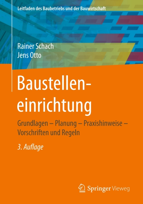 Cover image for book Baustelleneinrichtung
